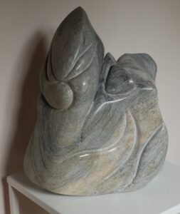 Pic gris, marbre gris mylonitique, Saint-Béat, Haute-Garonne, France, 2024