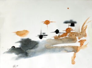 Impacts. Aquarelle. 2024