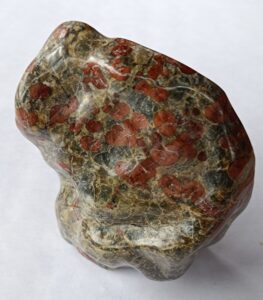 "Obsidienne à flocons rouges", Michoacán, Mexique